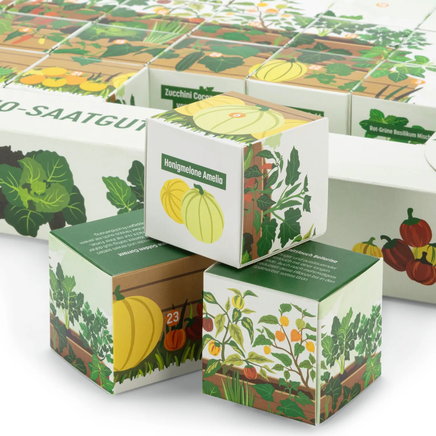 Adventskalender Bio-Hochbeetgemüse
