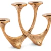 Adventsleuchter Bronzeguss