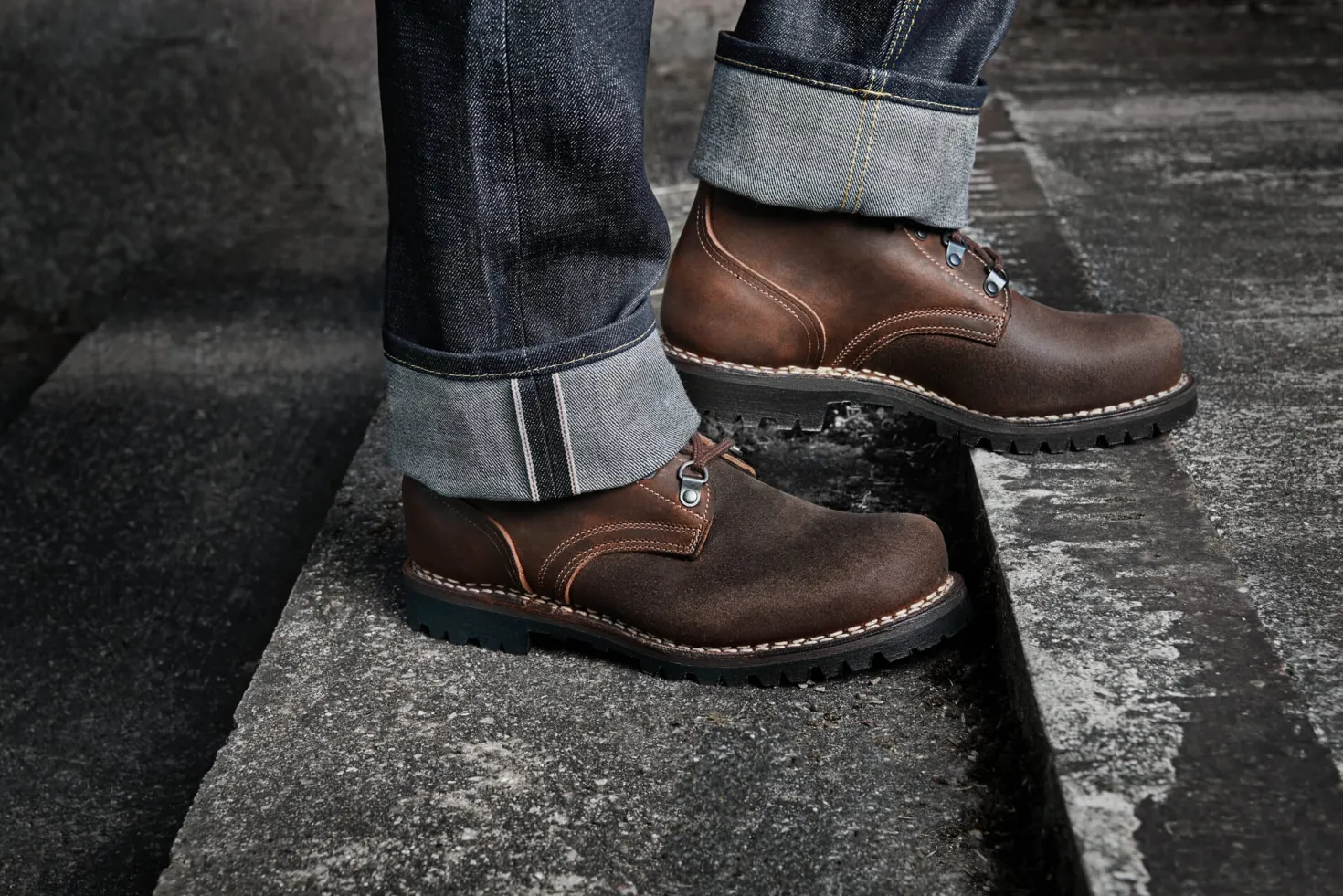 Arbeitsstiefel Juchtenleder
