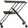Arbeits- und Serviertisch Plico, rollbar