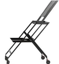 Arbeits- und Serviertisch Plico, rollbar