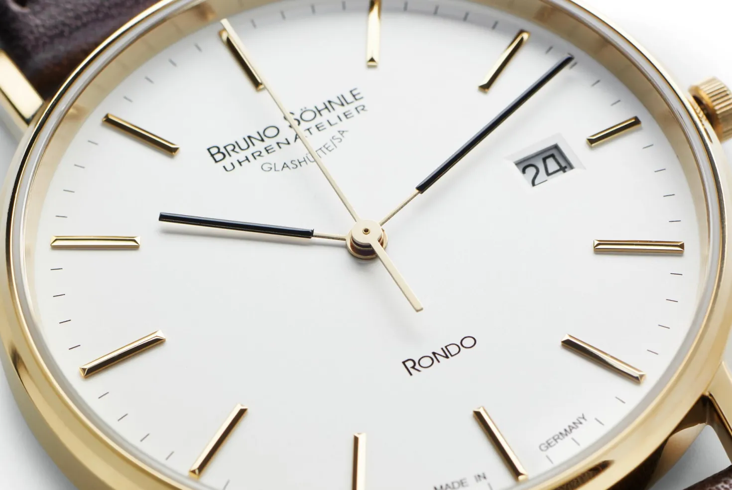 Armbanduhr Rondo Gold Ø 38 mm Quarz