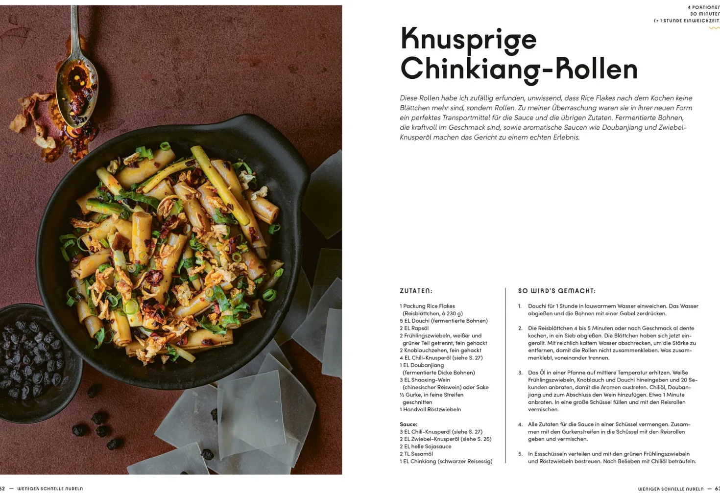 Asiatische Nudelküche