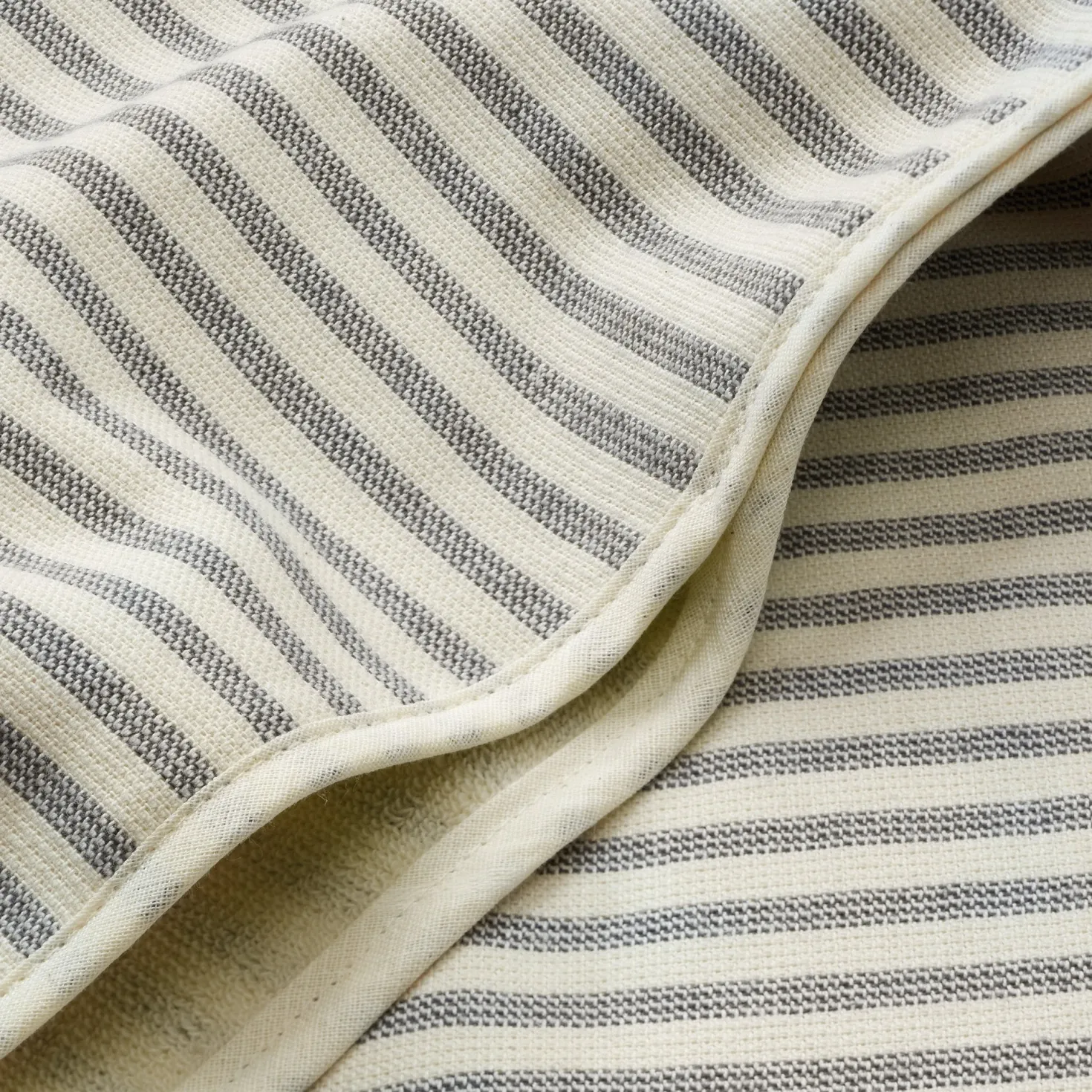 Badeponcho gestreift groß