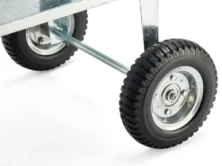 Balkonhochbeet verzinkt rollbar