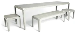 Bank Bended Bench 140