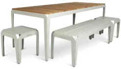 Bank Bended Bench 140