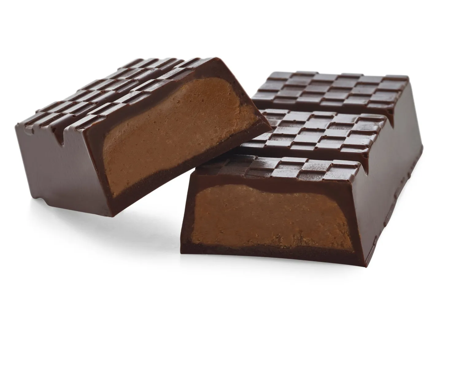 Belgischer Schokoladenriegel Nougatpraline