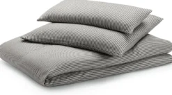 Bettbezug Flanell gestreift