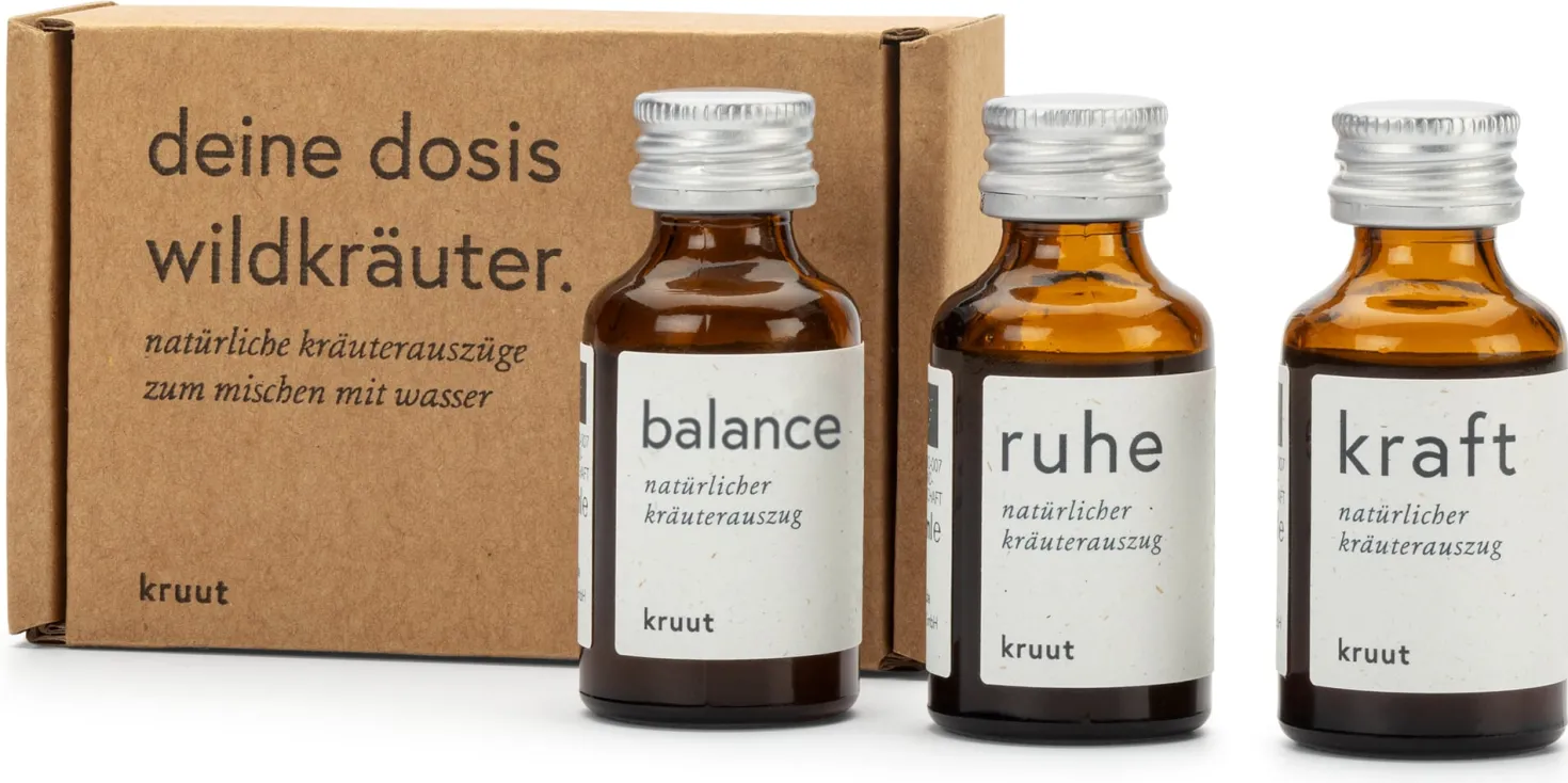 Bio-Kruut Dreierset