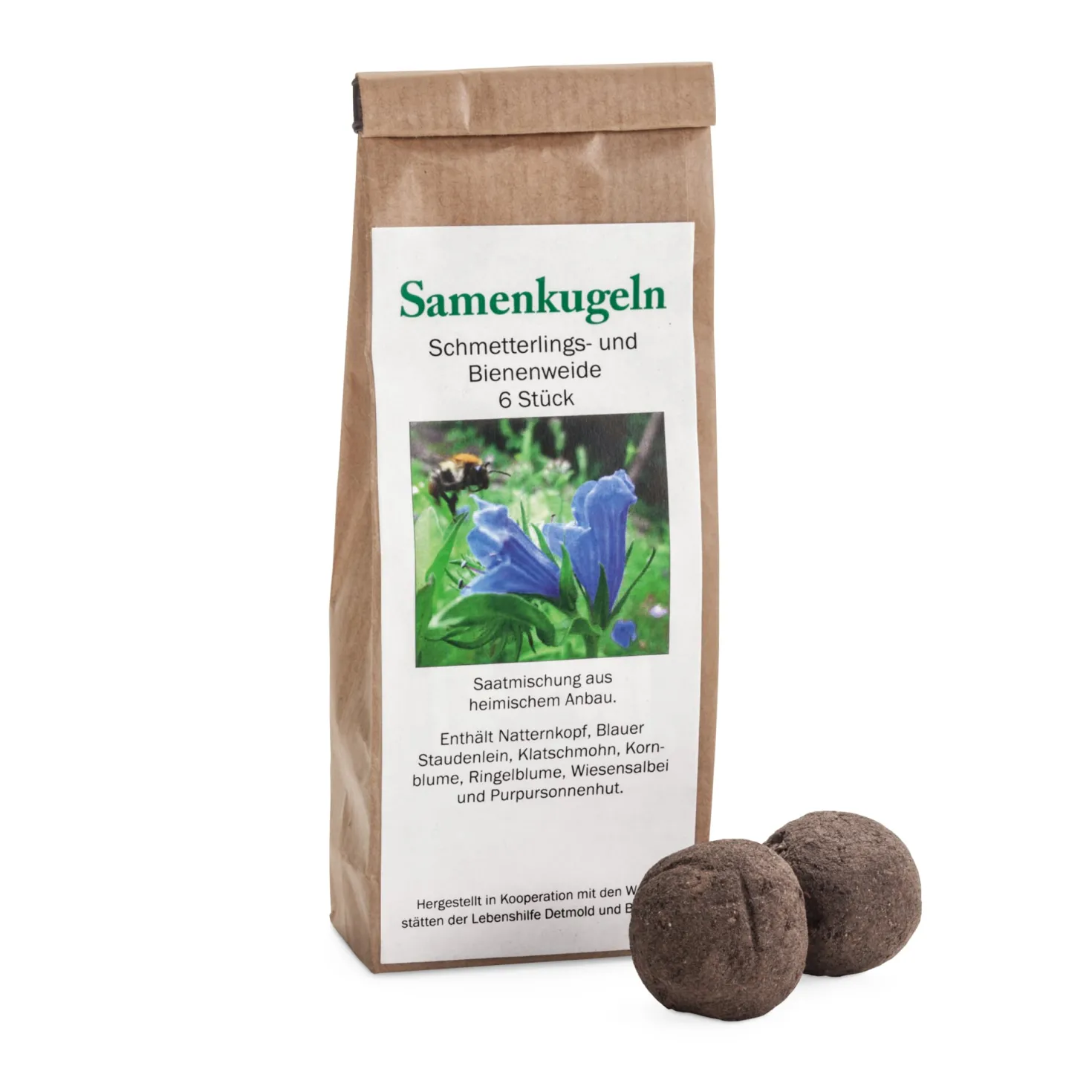 Blumensamen Samenkugeln