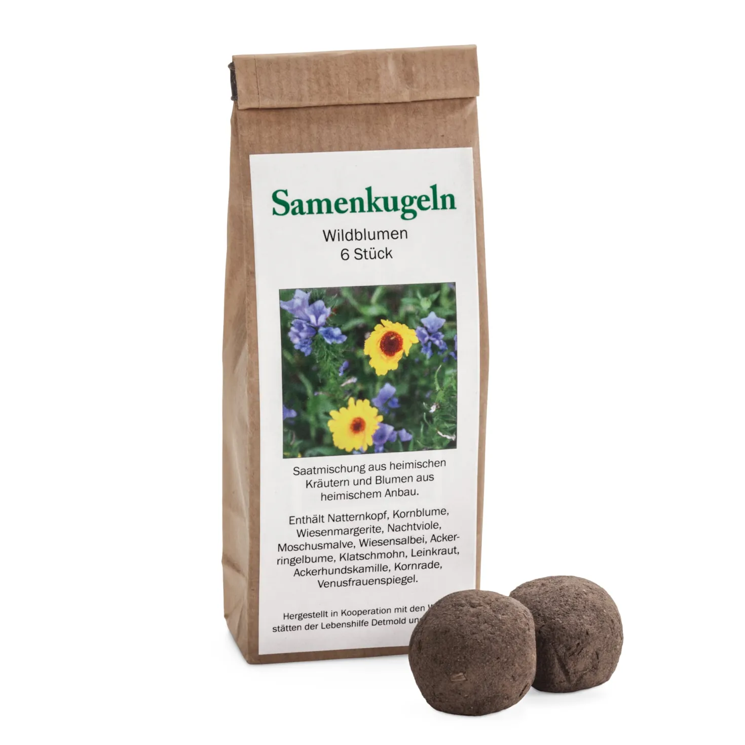 Blumensamen Samenkugeln