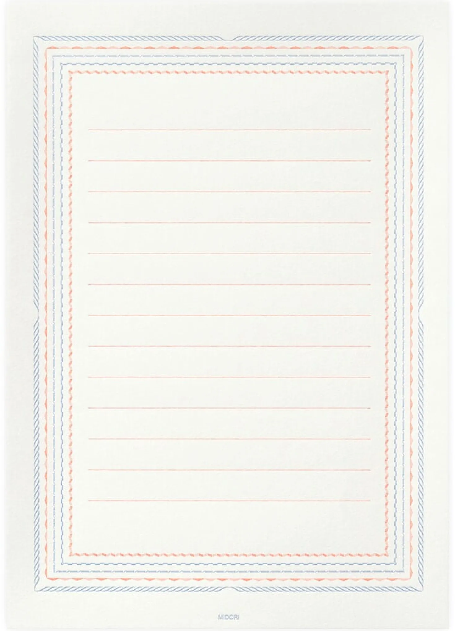 Briefpapier Letterpress