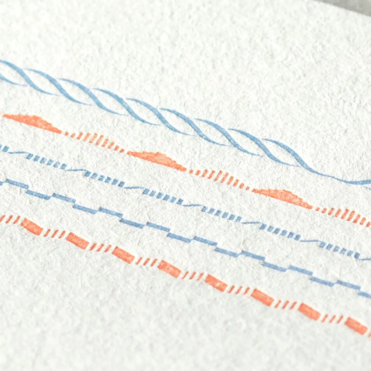 Briefpapier Letterpress