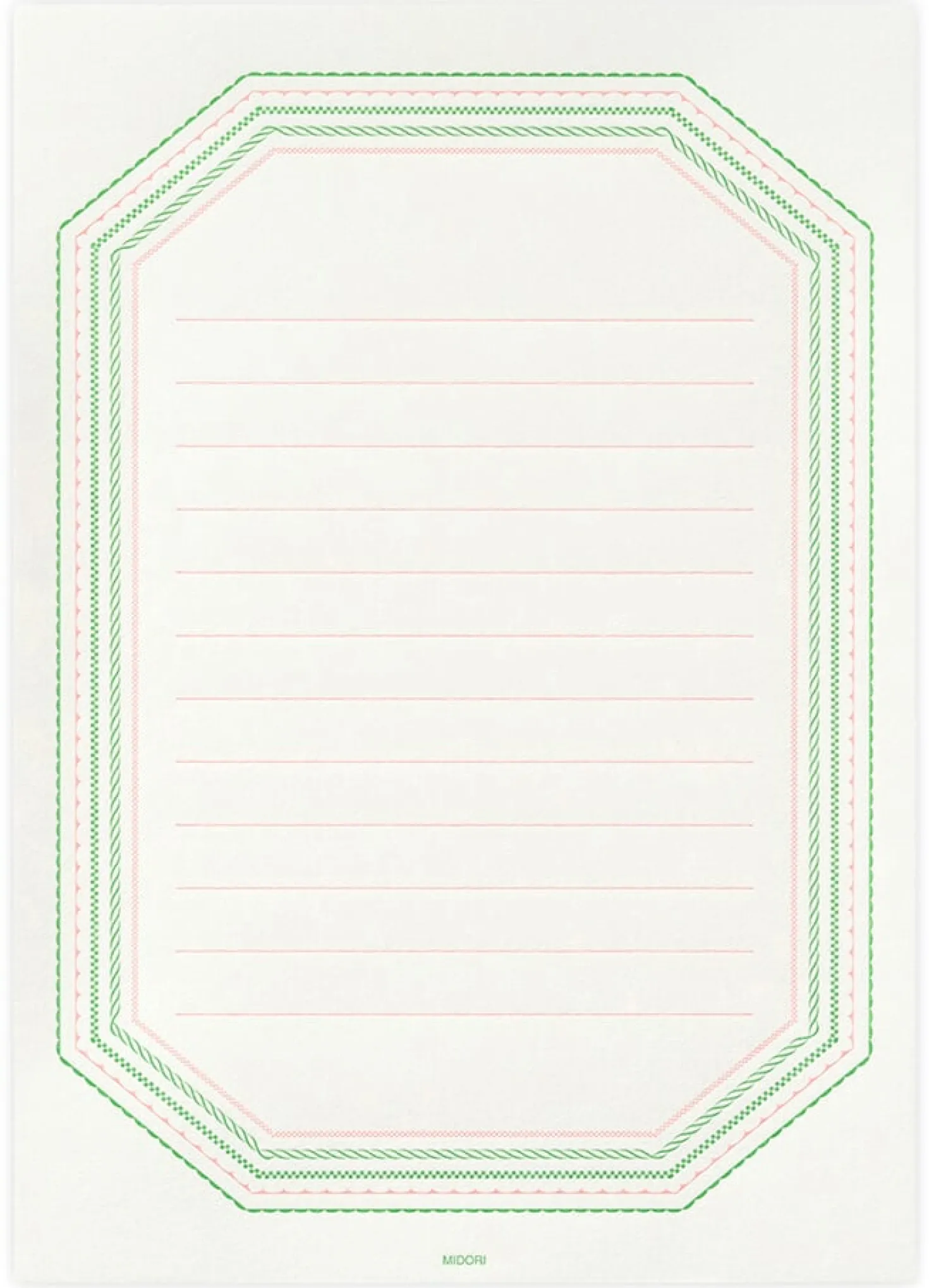 Briefpapier Letterpress
