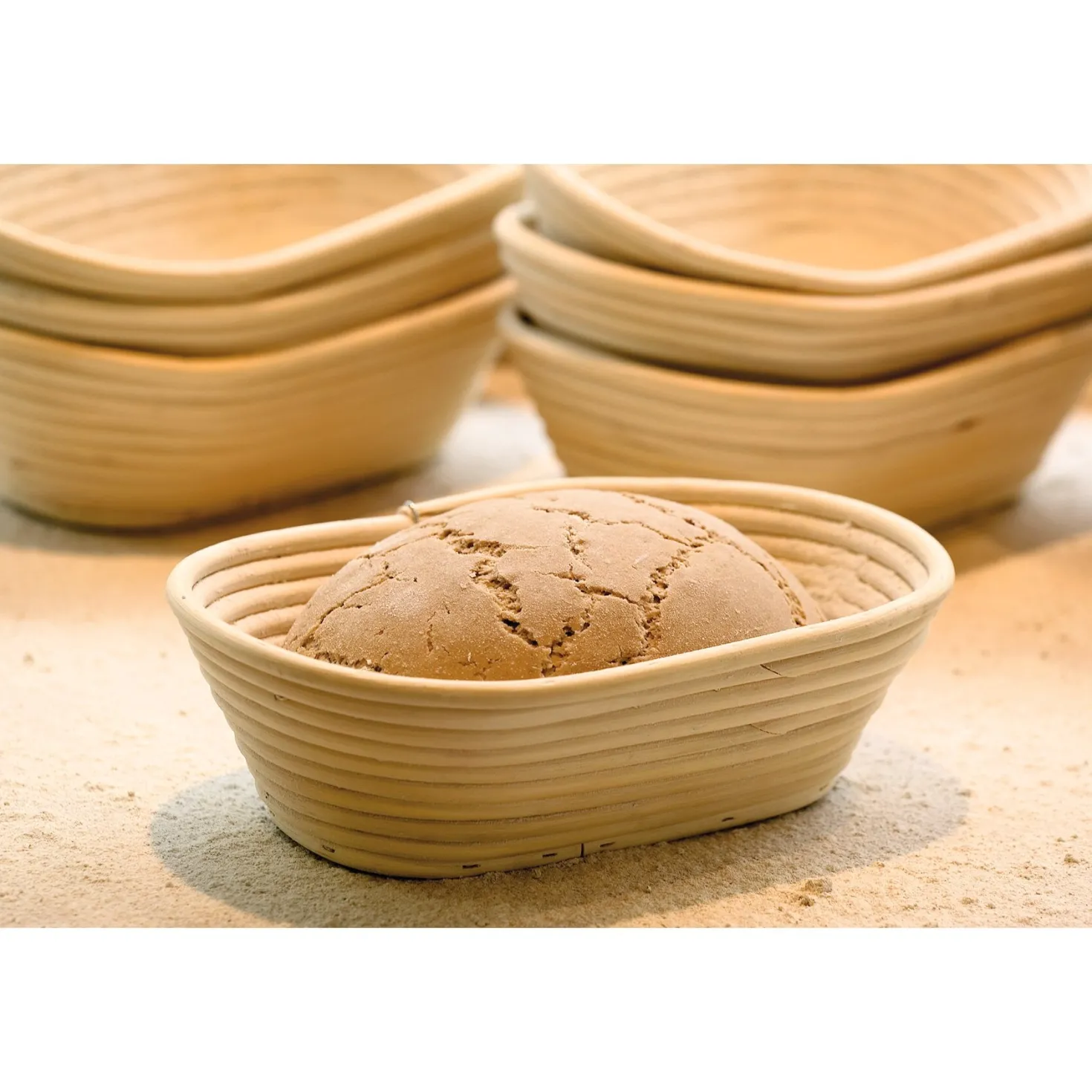 Brotform Peddigrohr