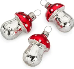 Christbaumschmuck mundgeblasen Fliegenpilze