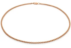 Collier Venezianer roségoldplattiert