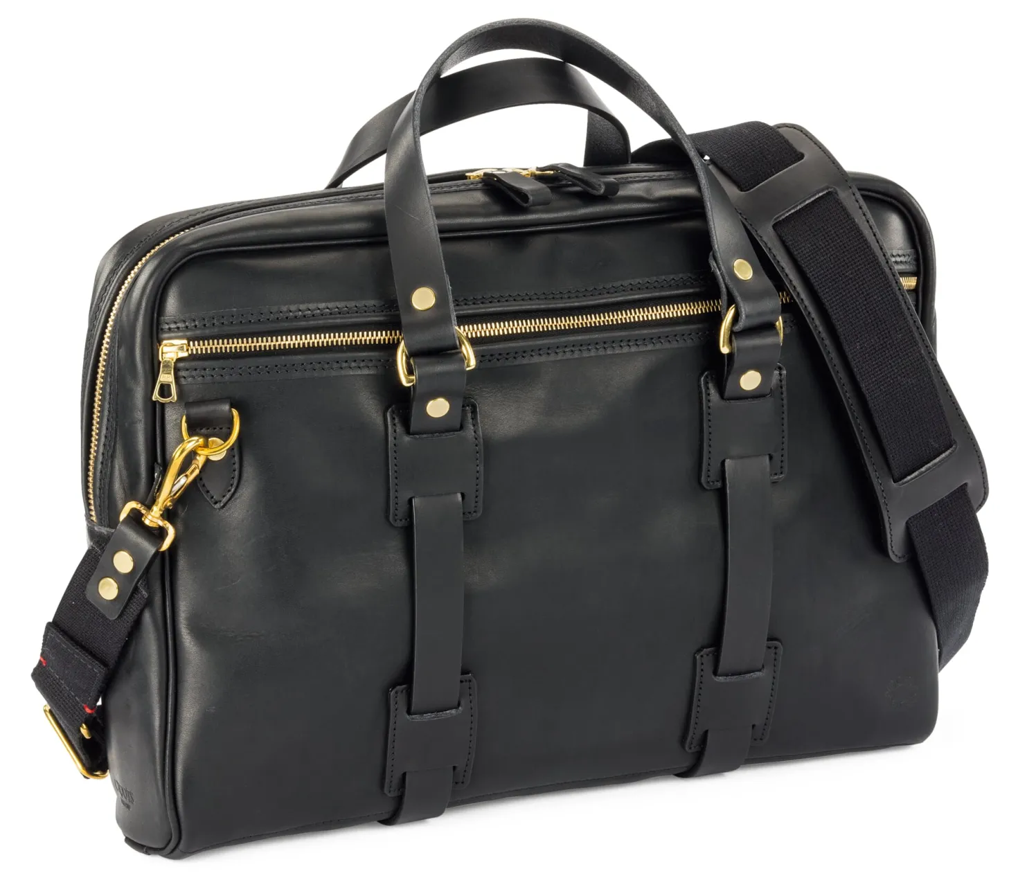 Croots Leder-Laptop-Tasche
