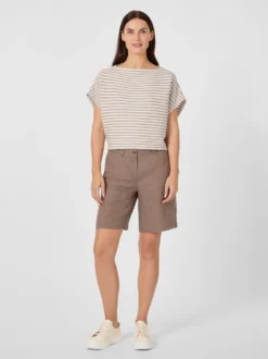 Damen-Bermudahose Leinen