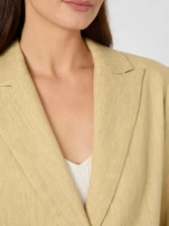 Damenblazer Leinenmix