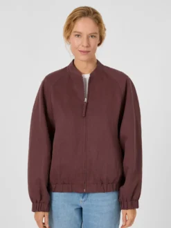 Damenblouson Lyocell-Leinen