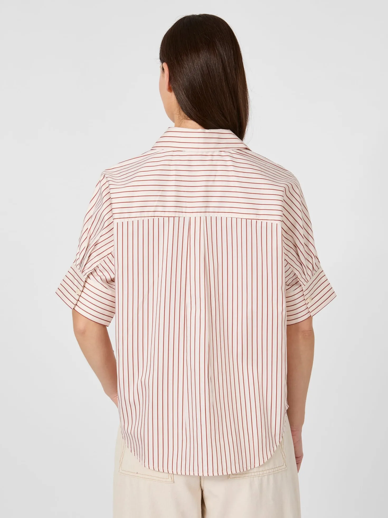 Damenbluse Baumwollsatin