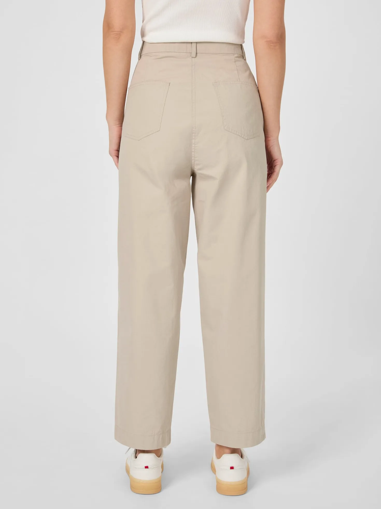Damen-Bundfaltenhose