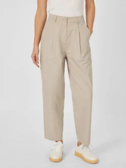 Damen-Bundfaltenhose