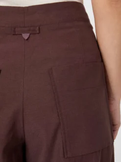 Damen-Bundfaltenhose