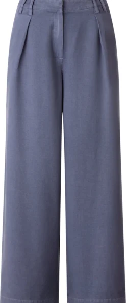 Damen-Bundfaltenhose Lyocell