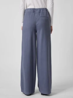 Damen-Bundfaltenhose Lyocell