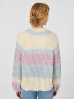 Damen-Cardigan Streifen