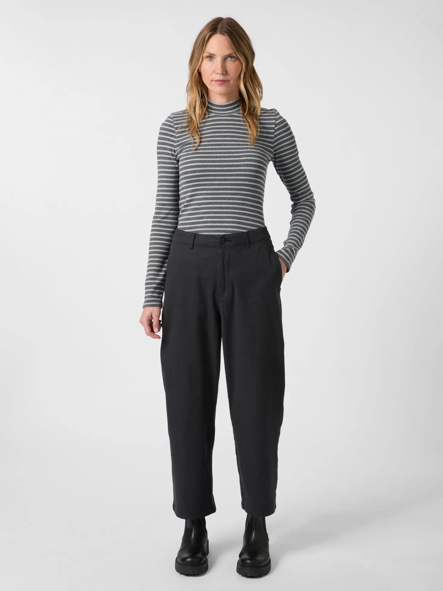 Damen-Chino Flanell