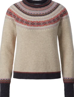 Damen-Cropped-Pullover