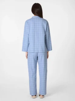 Damen-Flanellpyjama kariert