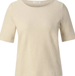 Damen-Glitzershirt Kurzarm