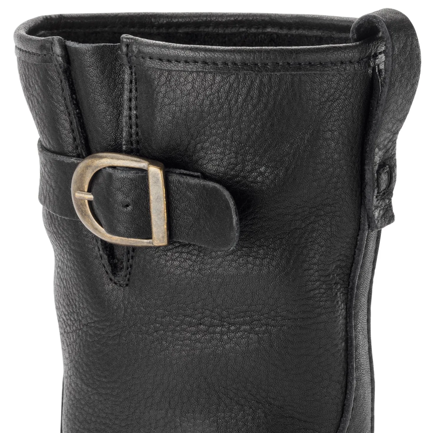 Damenhalbstiefel Rindleder gefüttert