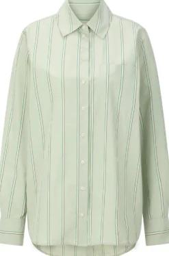 Damen-Hemdbluse gestreift