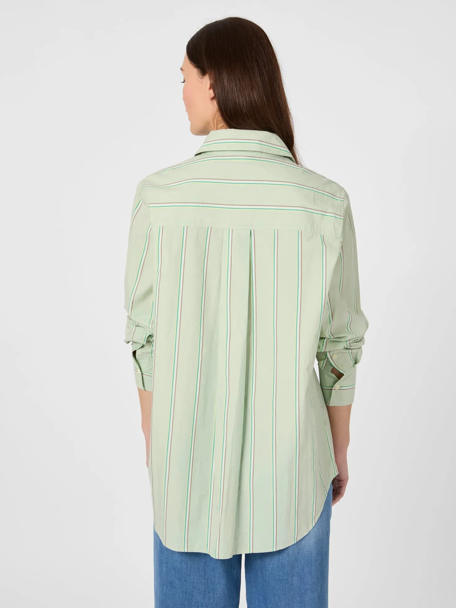 Damen-Hemdbluse gestreift