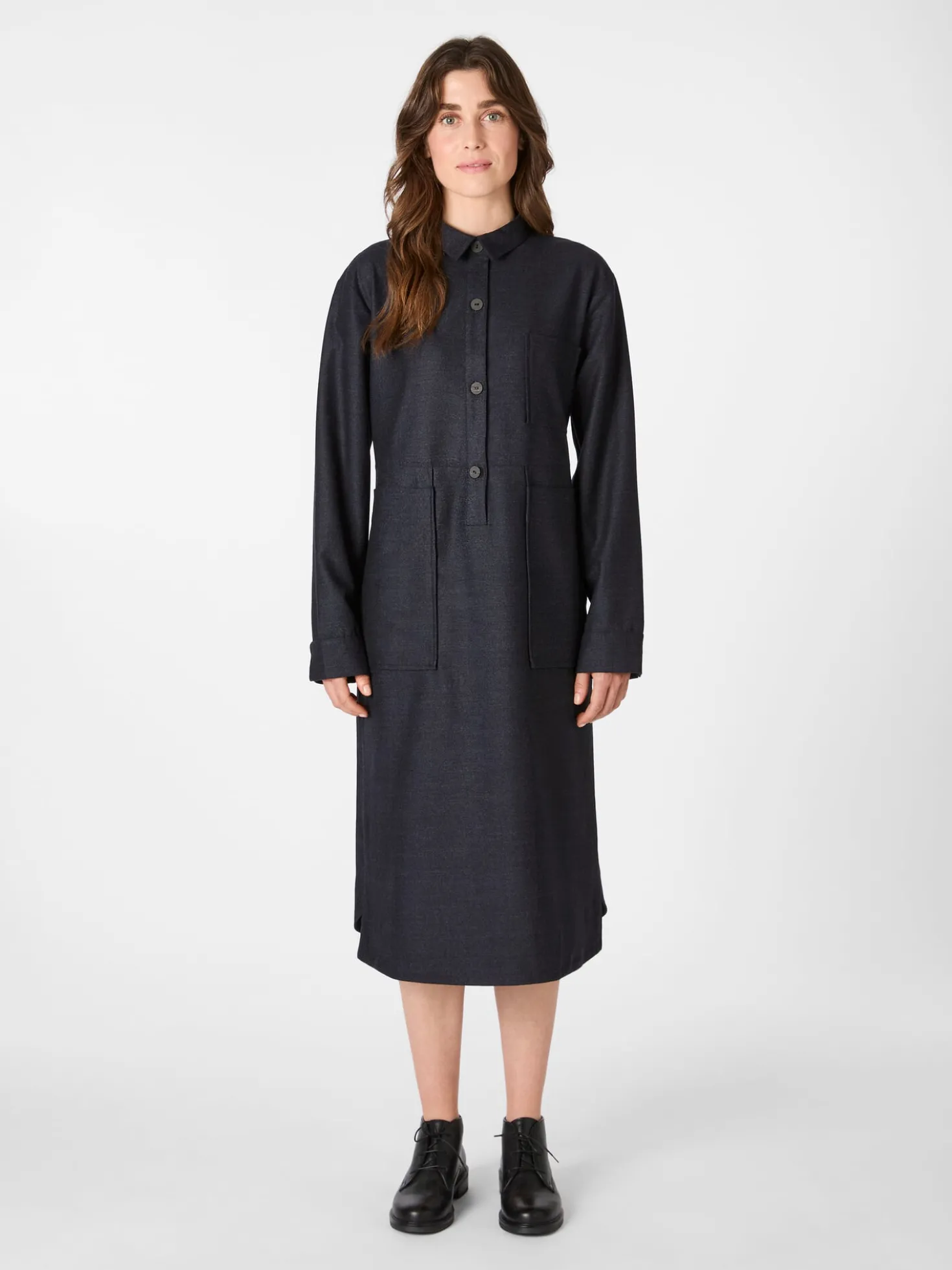 Damen-Hemdkleid
