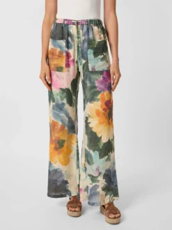 Damenhose Leinen
