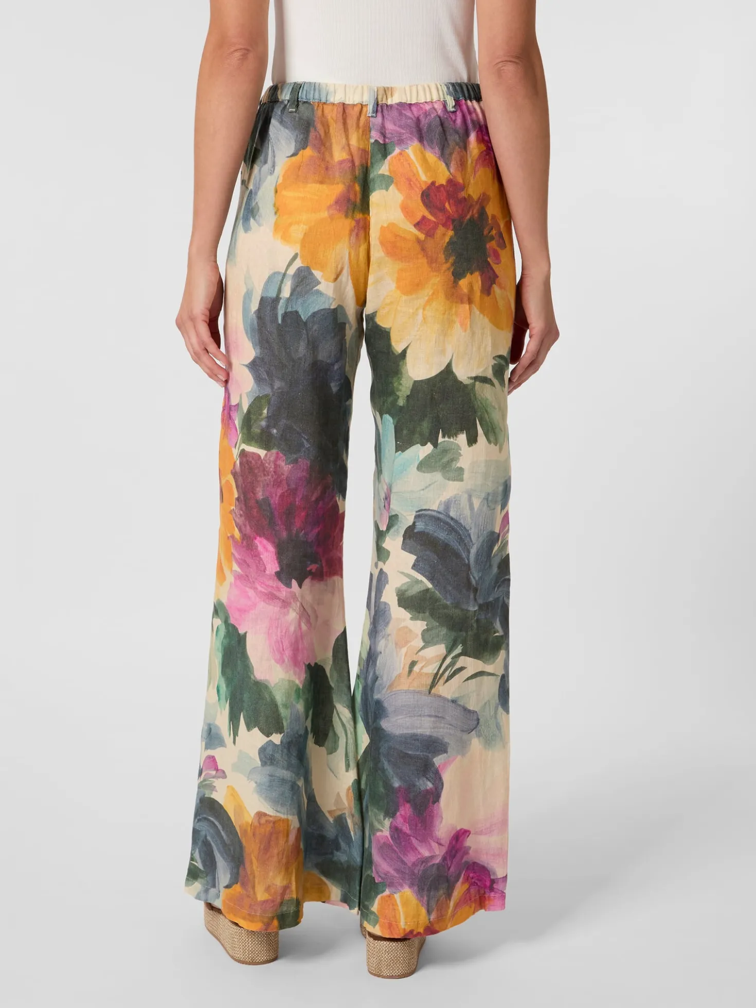 Damenhose Leinen