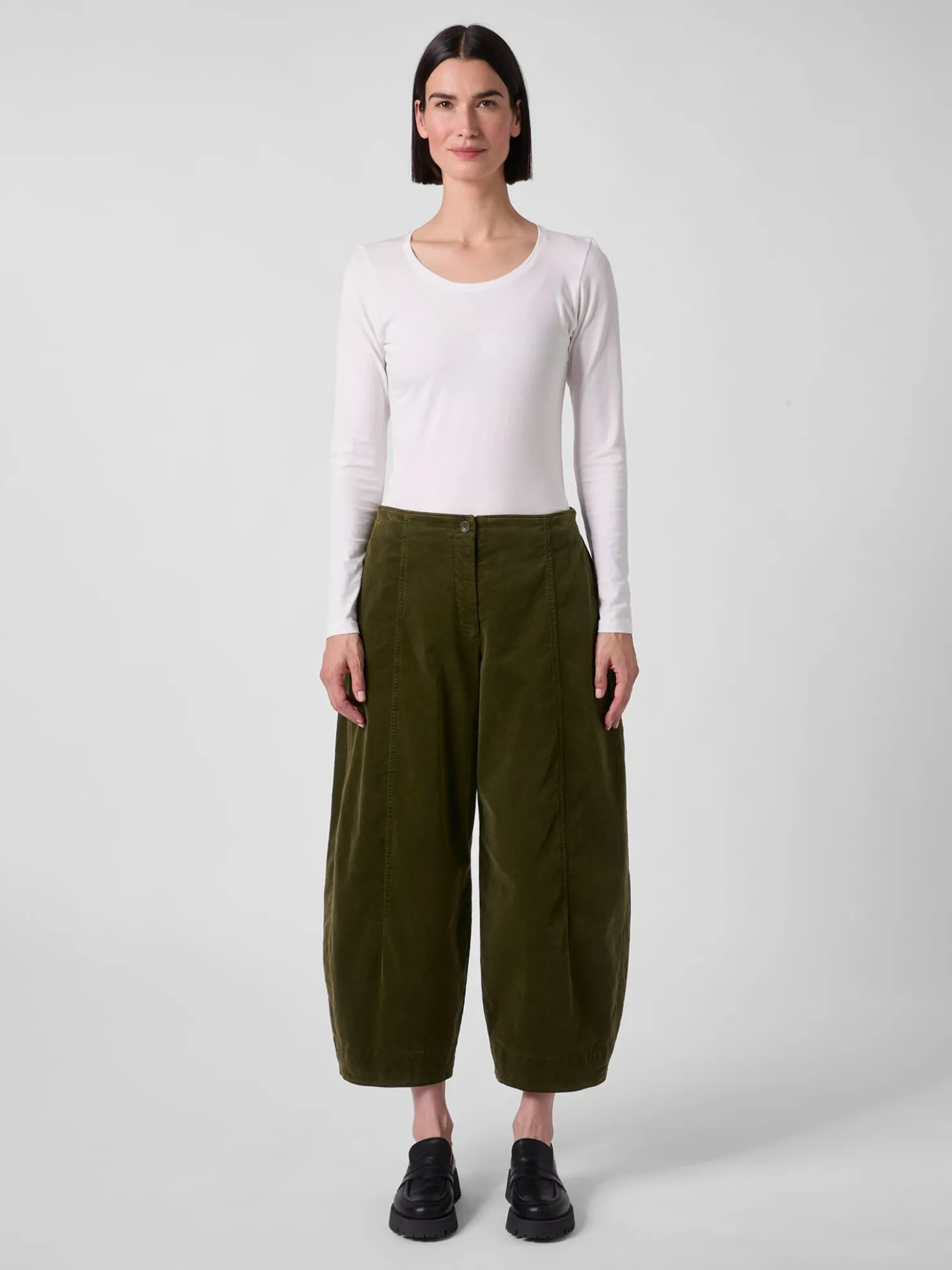 Damenhose Samt