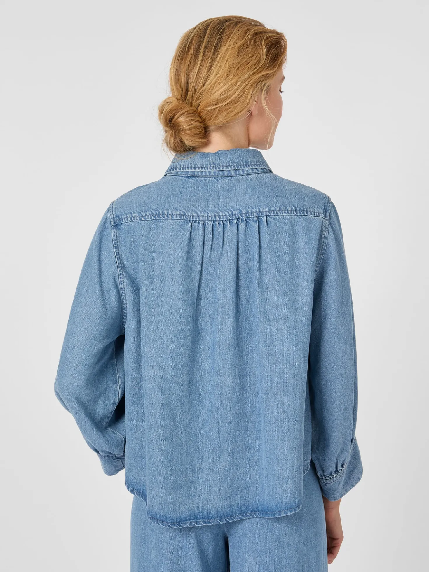 Damen-Jeansbluse TENCEL™