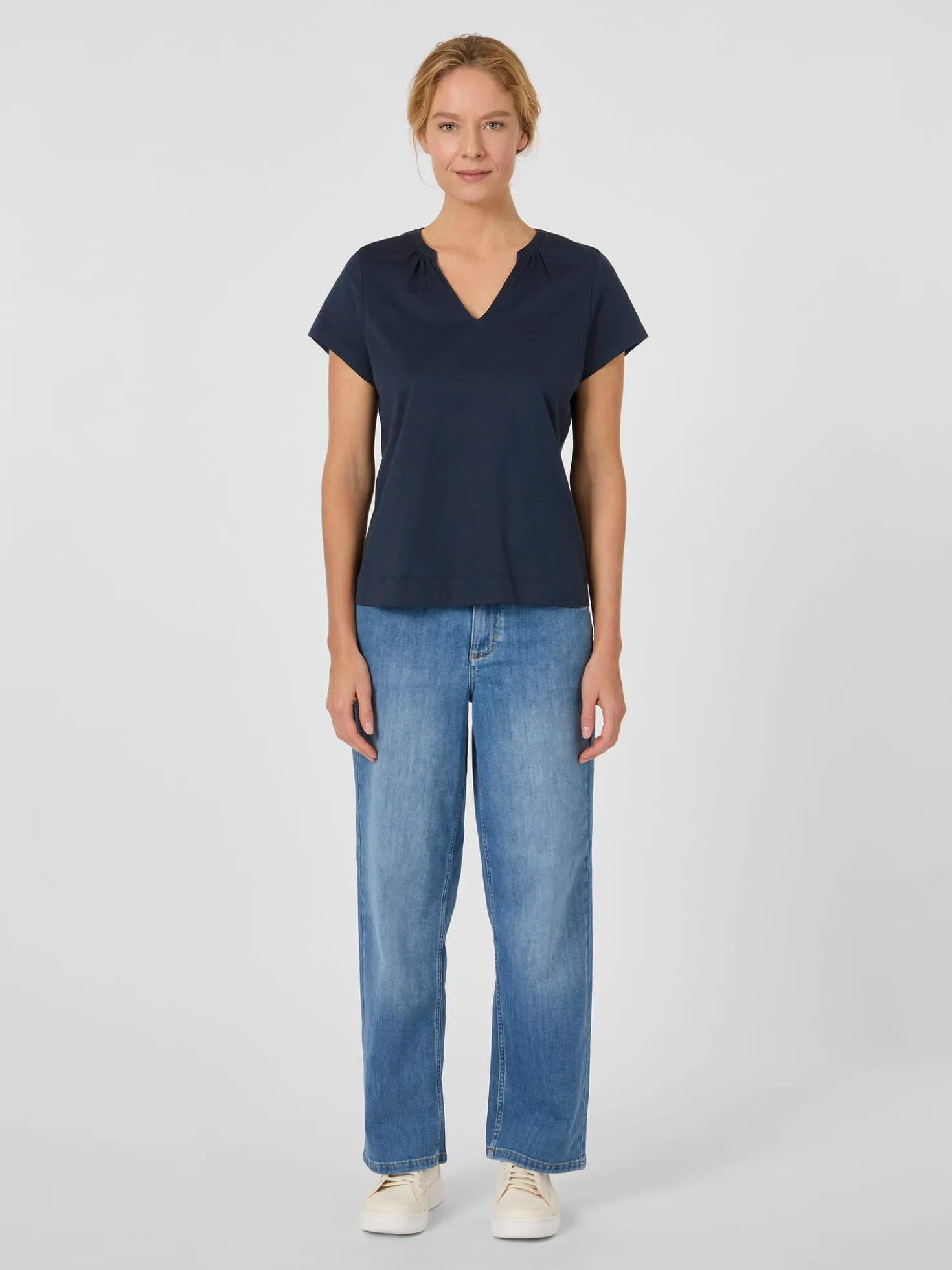 Damen-Jerseybluse