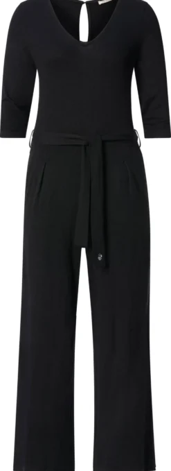 Damen-Jumpsuit Piqué