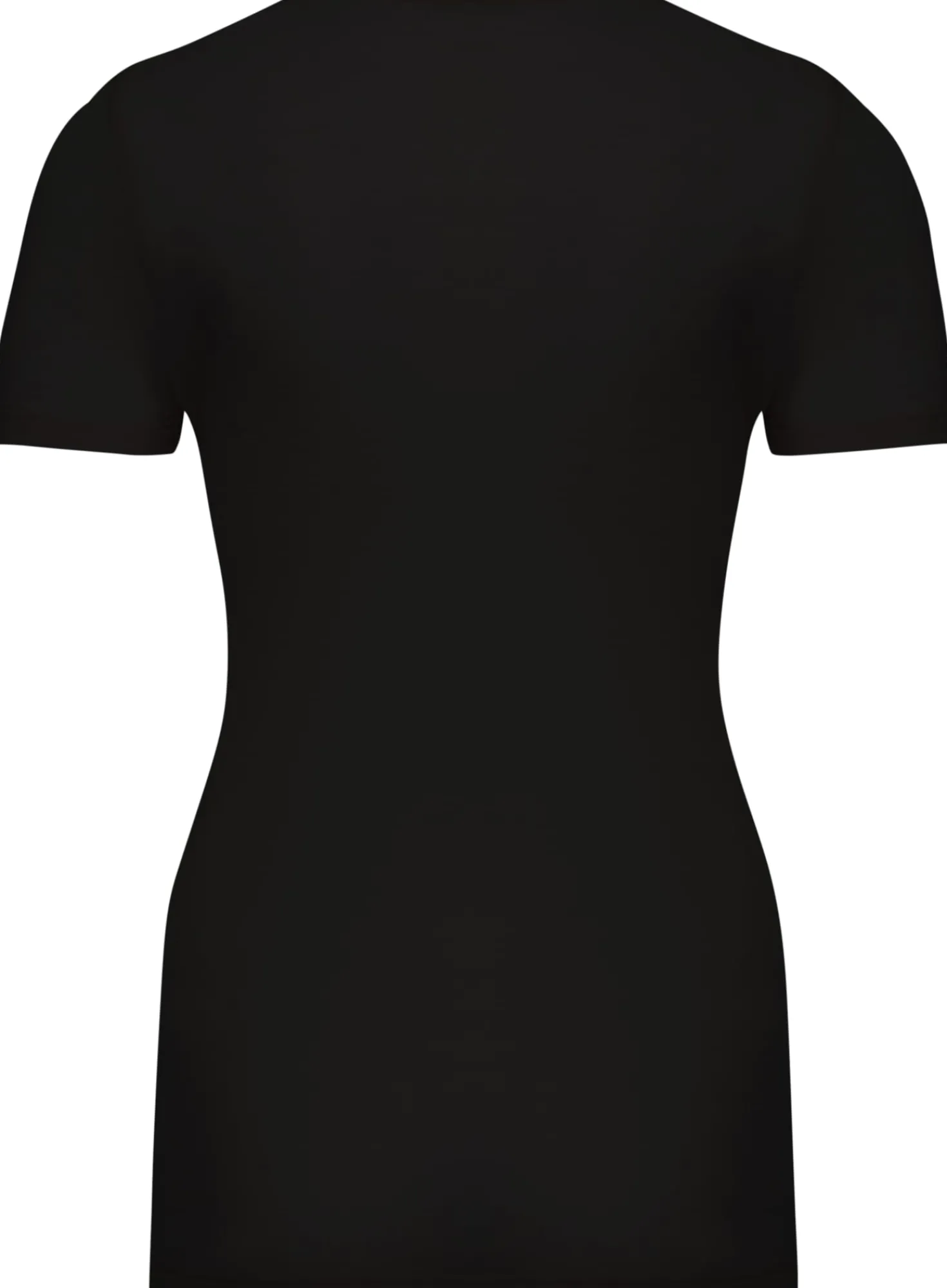 Damen-Kurzarmshirt Wolle-Seide