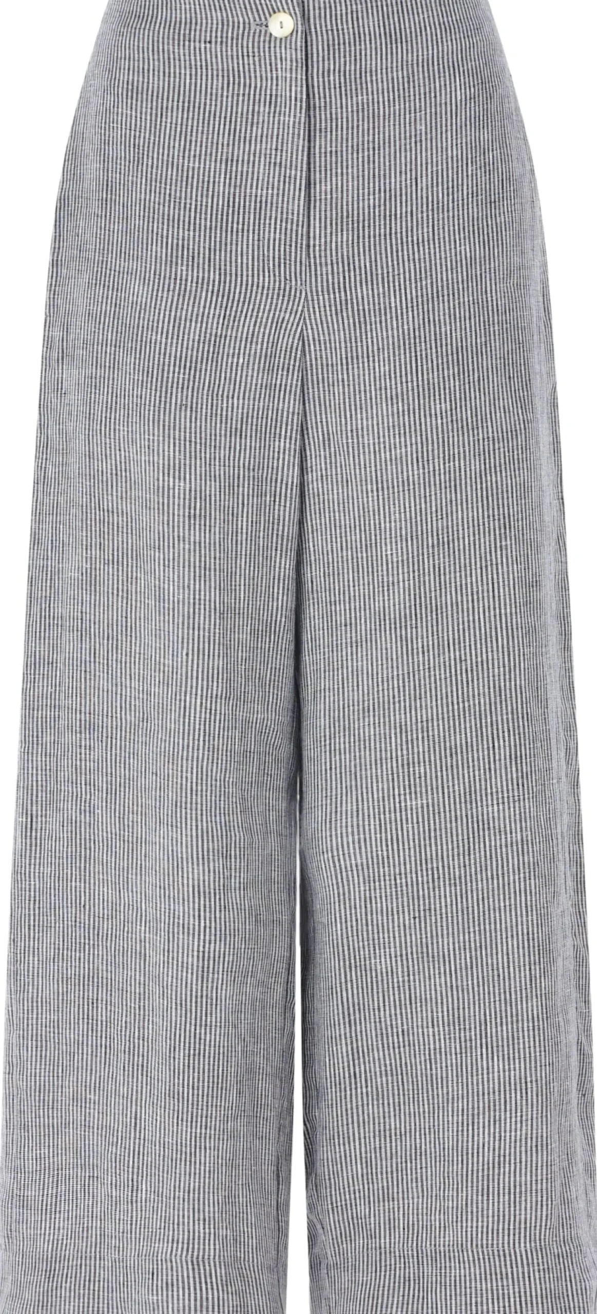 Damen-Leinenhose gestreift