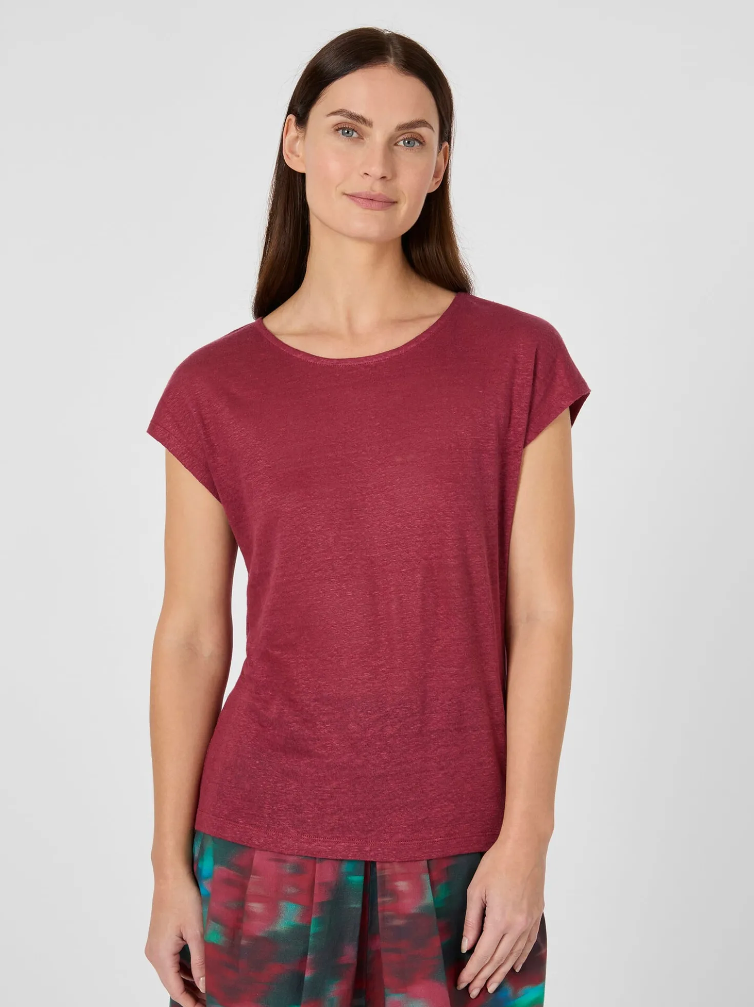 Damen-Leinenshirt